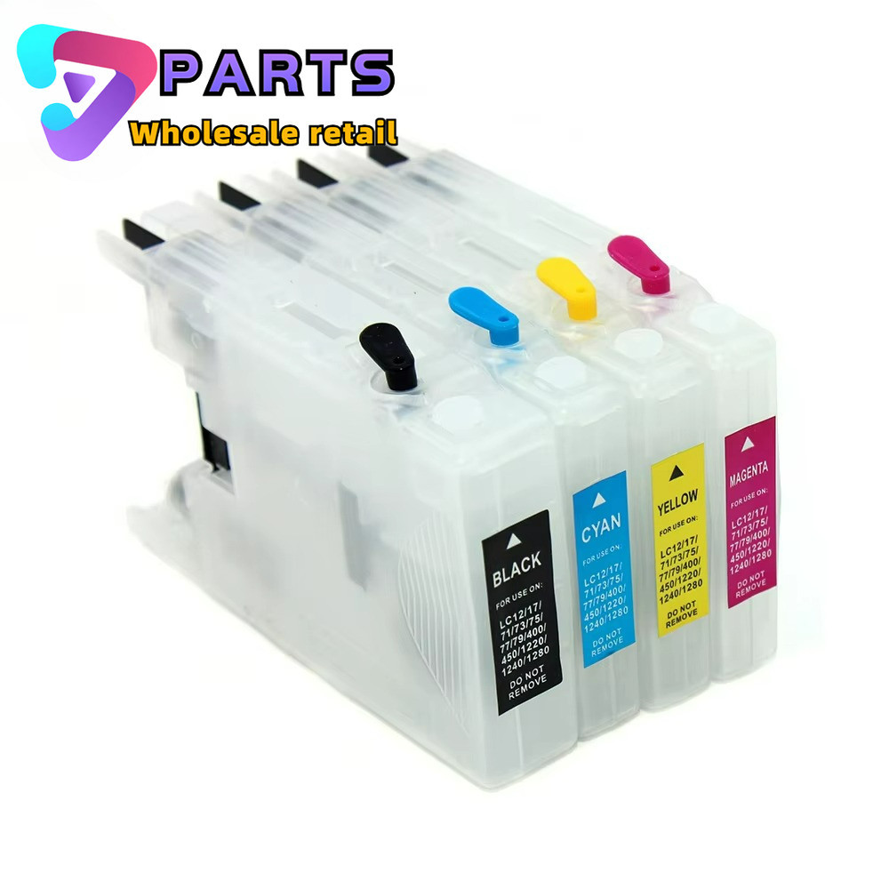 ตลับหมึกรีฟิลสําหรับ Brother LC40 / LC73 MFC-J430W J825DW J625DW J6710 J5910DW LC400 ตลับหมึกรีฟิล