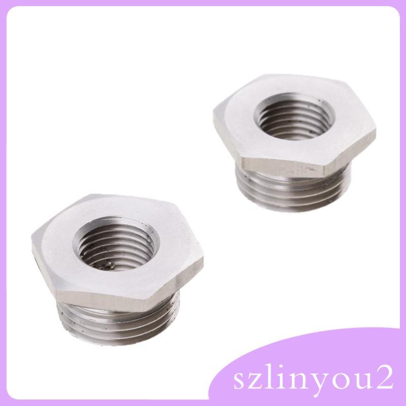 [szlinyou2] อะแดปเตอร์ข้อต่อเซ็นเซอร์ O2 สแตนเลส 18 มม. ถึง 12 มม. สําหรับ Harley