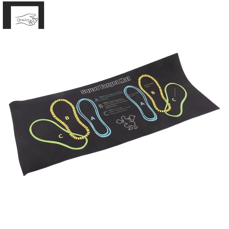 [qianaizi]Squat Guide Mat Squat Step Positions Knee Mat เสื่อออกกําลังกาย