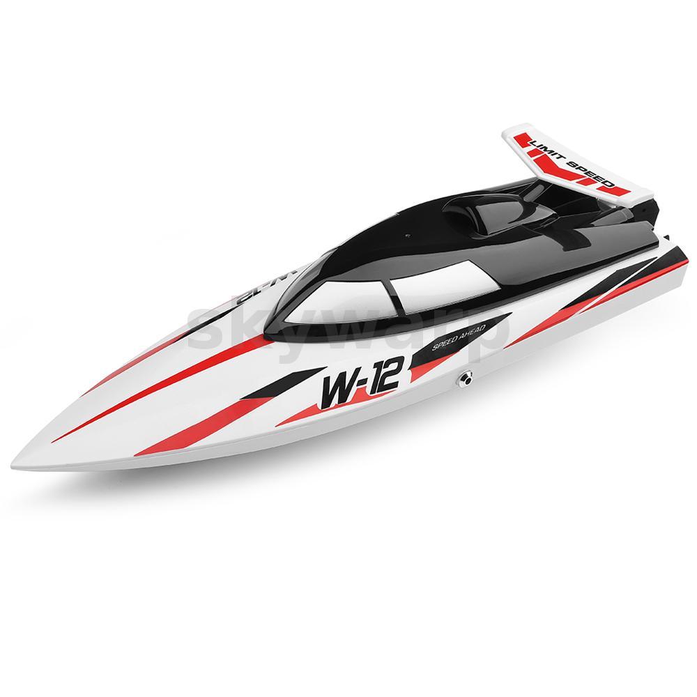 Wltoys WL912-A ABS ความเร็วสูง 35 กม./ชม. 100 M รีโมทคอนโทรล RC เรือเรือน้ํา Cooling ระบบรุ่นรถ 7.4 