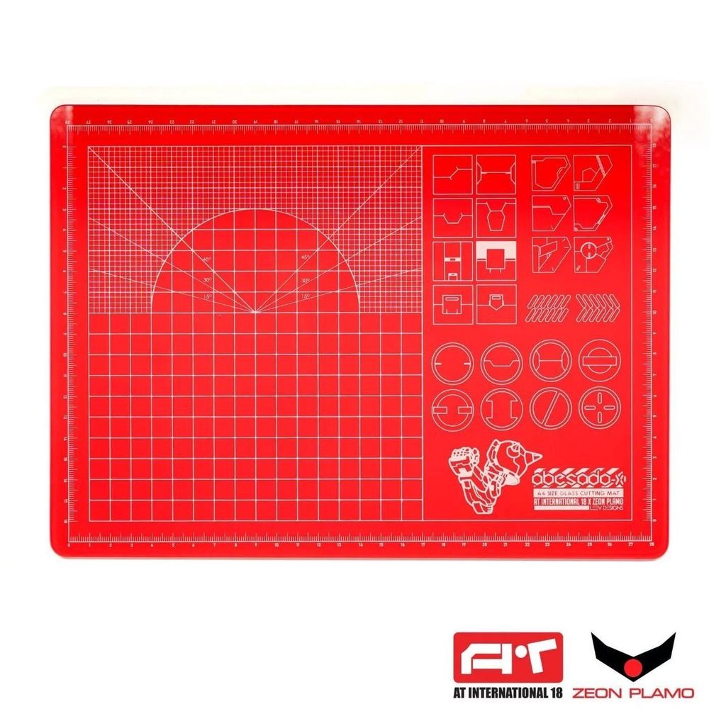 AT x Zeon Plamo A4 ตัดกระจกขนาด Matt