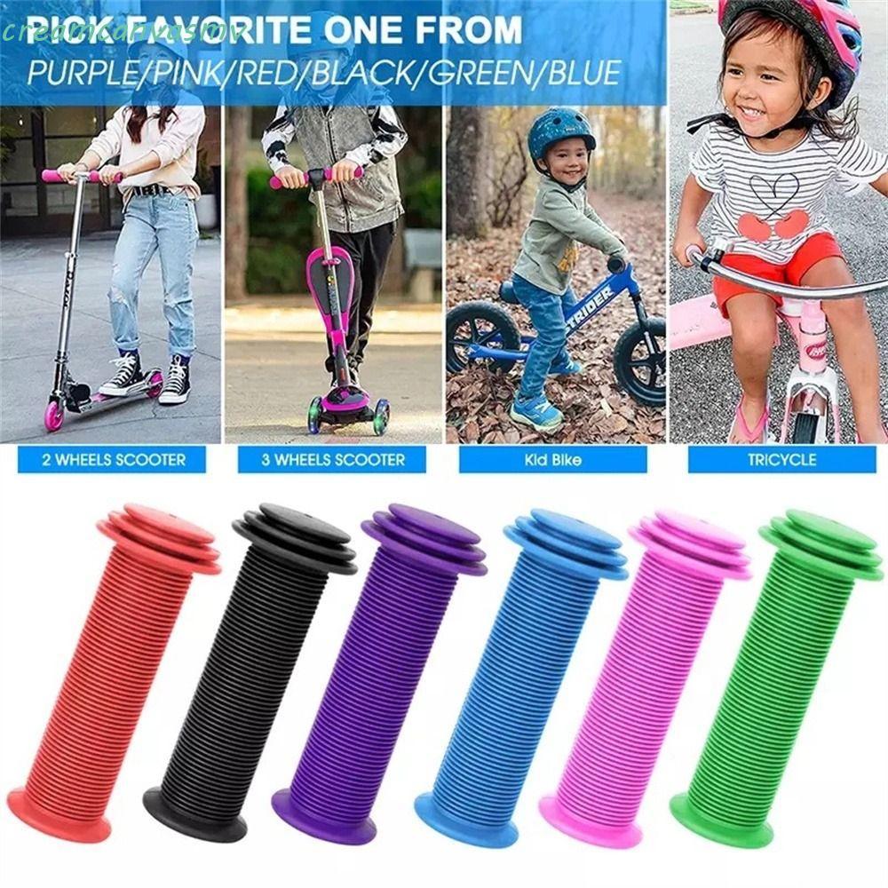 ROVER จักรยาน Handlebar Grips เด็ก 1 คู่ขี่จักรยาน Handlebar จักรยานเสือภูเขาเกียร์คงที่ Anti-slip M