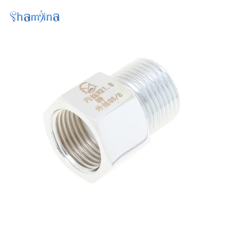 [Shamjina] สกรูแปลงอะแดปเตอร์กระบอกควบคุมตู้ปลา Co2, W21.8 ถึง G5/8 ,G5/8 ถึง W21.8, M22x1.5 ถึง G5/