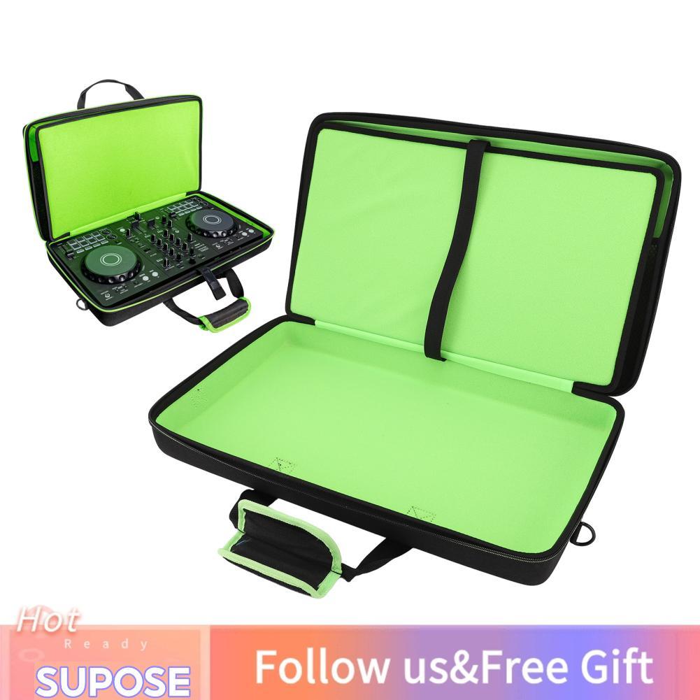 Supose Supose Fockety DJ Controller กระเป๋าใส่ EVA เบาะพร้อมสายคล้องไหล่ปรับได้สำหรับ DDJ FLX4 FLX2 