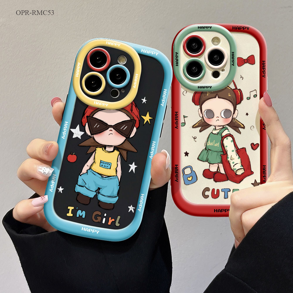 Realme C55 C53 C51 C35 C33 C30 C25 C25S C12 C21Y C25Y C20 C20A C11 11 11X 5 5i 5S 6i Note 50 Narzo 50i 2021 5G เคส PF