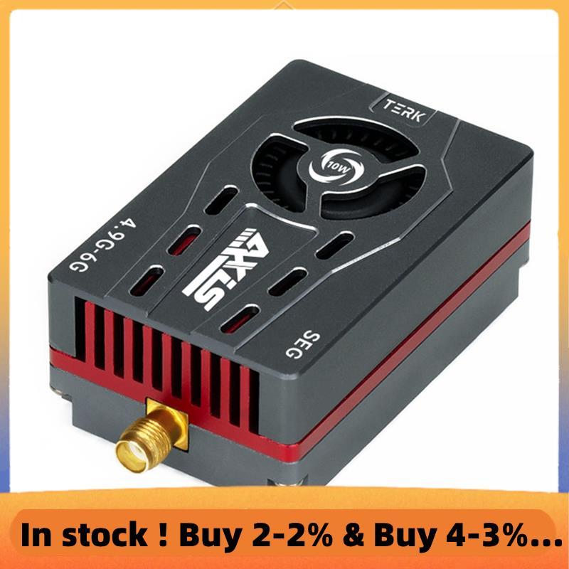 สําหรับ OSD VTX 4.9G-6G 5.8G 10W เครื่องส่งสัญญาณวิดีโอ 80CH สําหรับ FPV Freestyle RC Long Range Dro