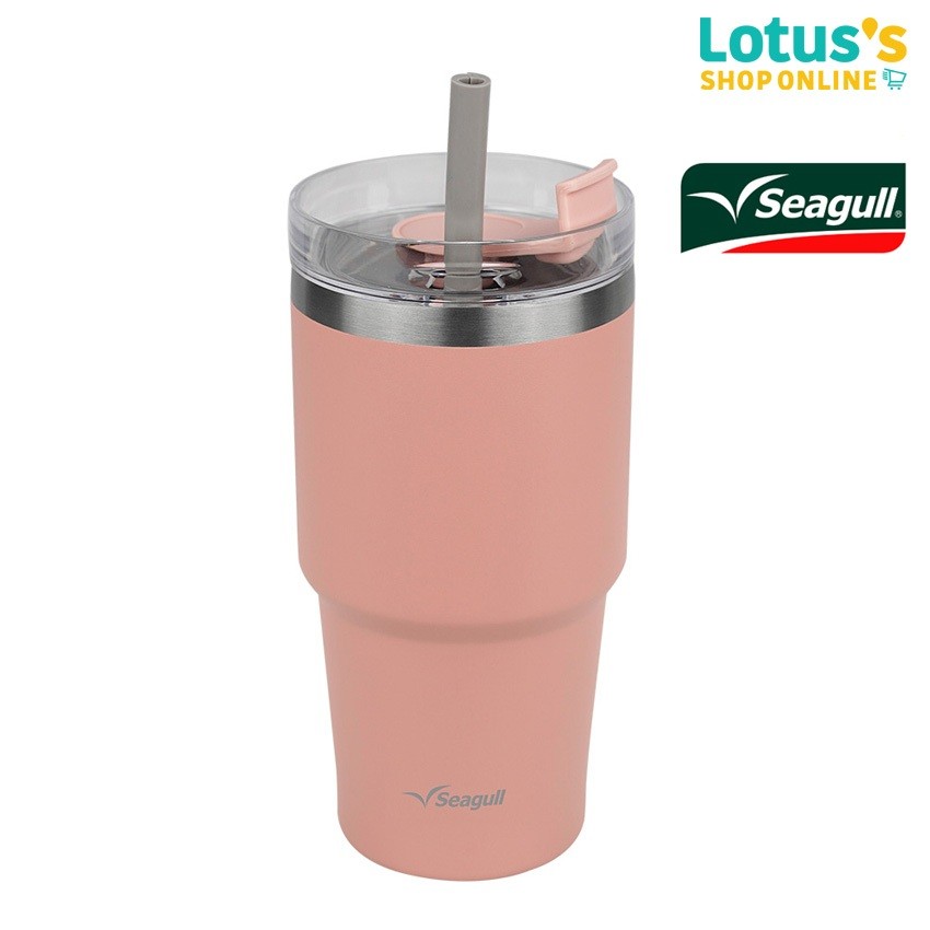ซีกัล แก้วน้ำสุญญากาศ รุ่นเรดดี้ ความจุ 0.6 ลิตร/0.9 ลิตร SEAGULL READY VACUUM MUG 0.6 Liters/0.9 Li