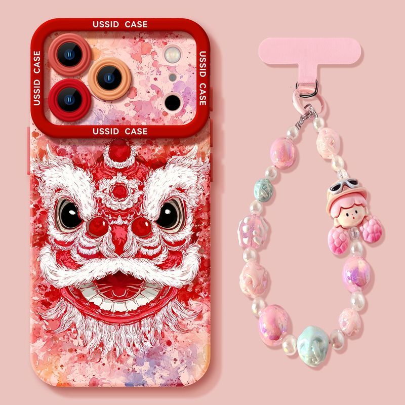 Uston เหมาะสําหรับเคสโทรศัพท์ Apple 17promax ปีใหม่ iphone17 Lion Wake 2026 Benming ปี 16 รวมทุกอย่า