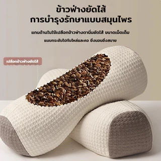 หมอนบัควีท หมอนรองคอดึงรั้ ตามหลักสรีรศาสตร์ หมอนรองคอเพื่อสุขภา หมอนรองคอสมุนไพร บรรเทาอาการไม่สบายคอ