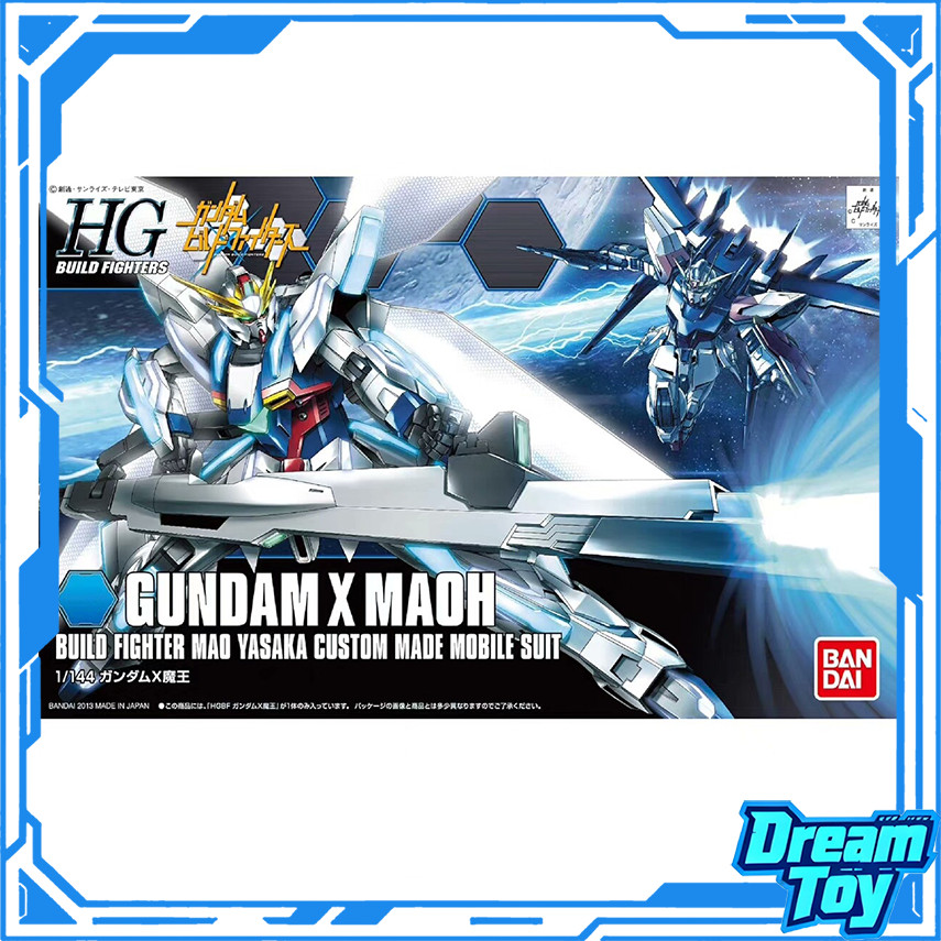 Bandai HG Gundam X Maoh – สเกล 1/144 | กันดั้มสร้างนักสู้ | Mao Yasaka Custom Poseable Model Kit
