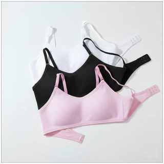 💥LoveIs Bra💥(N1100) เสื้อในเด็กผู้หญิง วัยเริ่มโต แบบไร้โครง เสริมฟองน้ำ