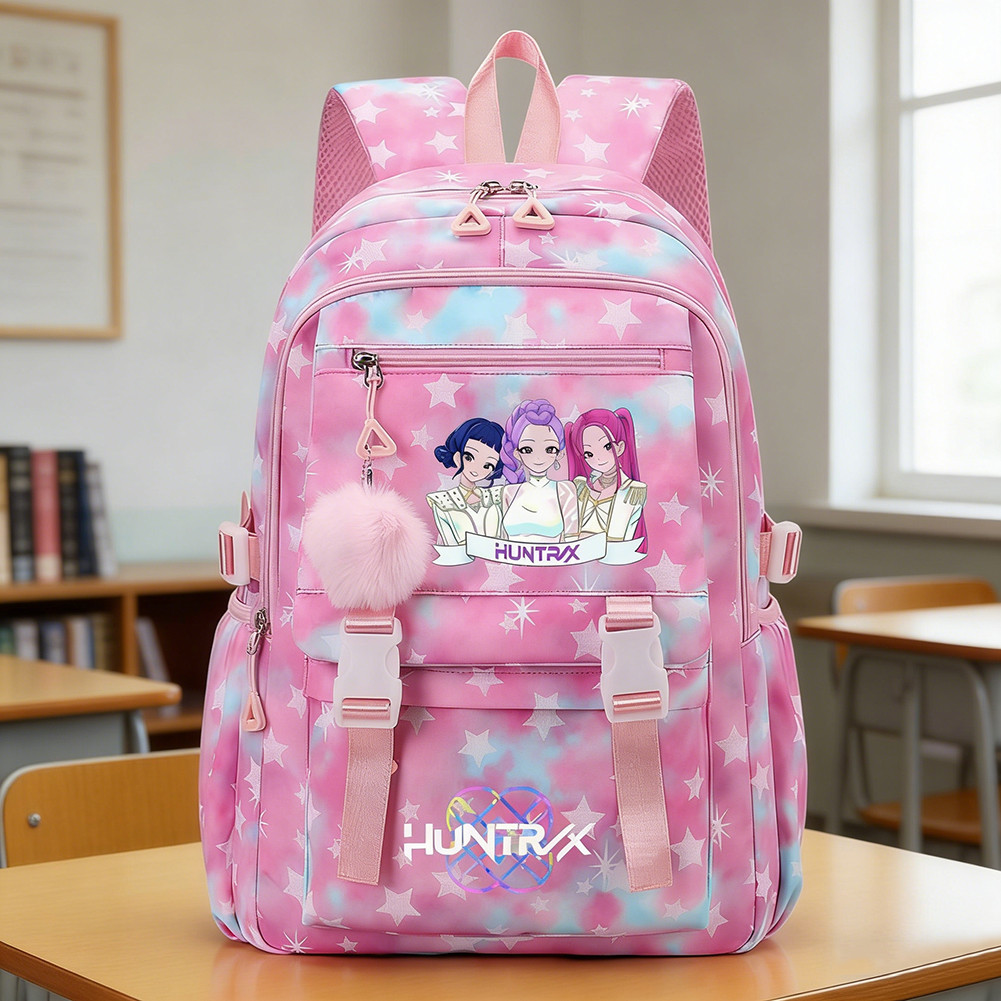 กระเป๋าสะพายหลังอนิeme-Kpop กันน้ํา สำหรับนักเรียนมัธยม