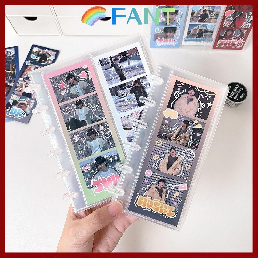 in stock อัลบั้มรูปFANT, ที่วางโฟโต้การ์ดแนวตั้งรูเห็ด, หนังสือเล่มเล็กเก็บบิลใบหลวมโปร่งใส