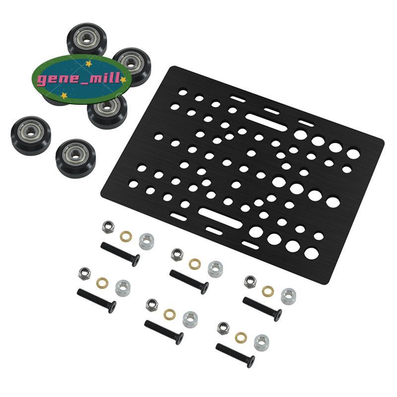 V-Slot Gantry แผ่นชุด 20-80 มม.V-Slot Solid V ล้อ POM ชุดสําหรับโปรไฟล์ CNC เครื่อง 3D ชิ้นส่วนเครื่