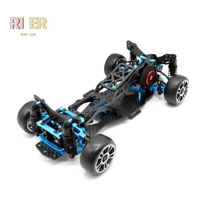 DIY RC รถด้านหลังไดรฟ์ Drift Racing กรอบสําหรับ 1/10 Mini-ขนาด RC รถกรอบ Drift รถชุดรุ่น RC กรอบ Dri