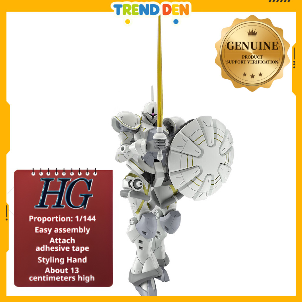 Bandai Gundam 【HG GQuuuuuuX Xavier's Gyan Hakuji-Packs 1/144 Scale】 โมเดล ของสะสม ของเล่นประกอบ สินค