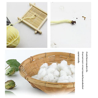 usboon ไหมพรมหนานุ่ม 50กรัม สำหรับถักผ้าพันคอ Milk cotton yarn 4ply