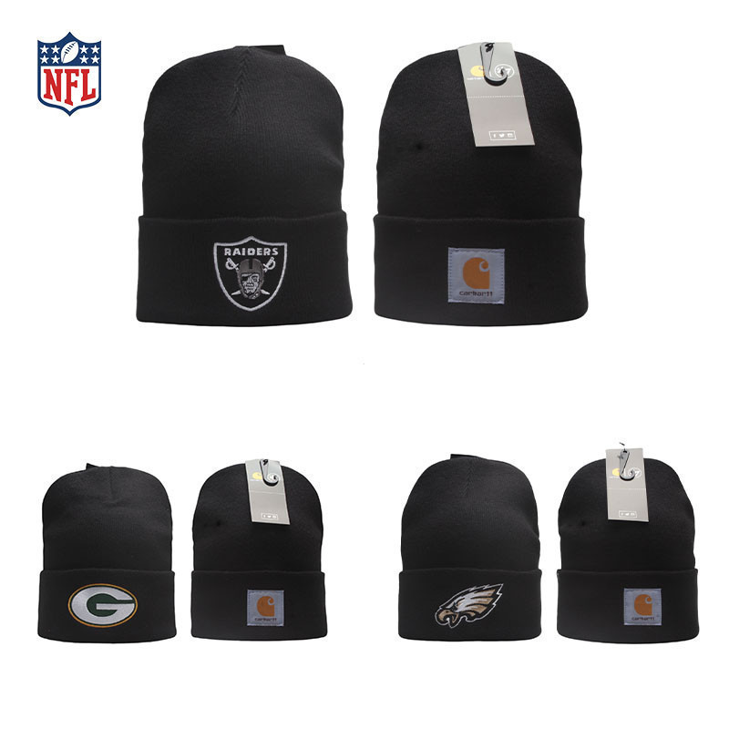 หมวกOakland Raiders สีดำ แบบคูลสำหรับฤดูหนาว