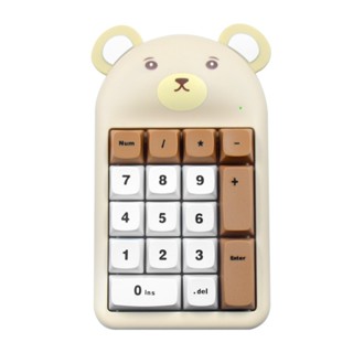 NUBWO NKB114 NUMPAD ไร้สาย numeric 2 in 1 ( ไร้สาย + บลูทูธ)