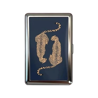 ARRIVEOK Vintage Card ,สไตล์วินเทจอเนกประสงค์ออกแบบโลหะ,Elegant Easy SnapโลหะวัสดุMulti-function Cash ID Card Holder