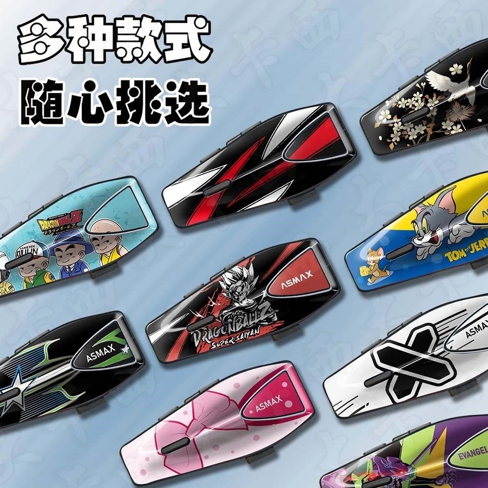 อุปกรณ์เสริมหูฟัง ASMAX S1 กันน้ํา ตกแต่งสติกเกอร์