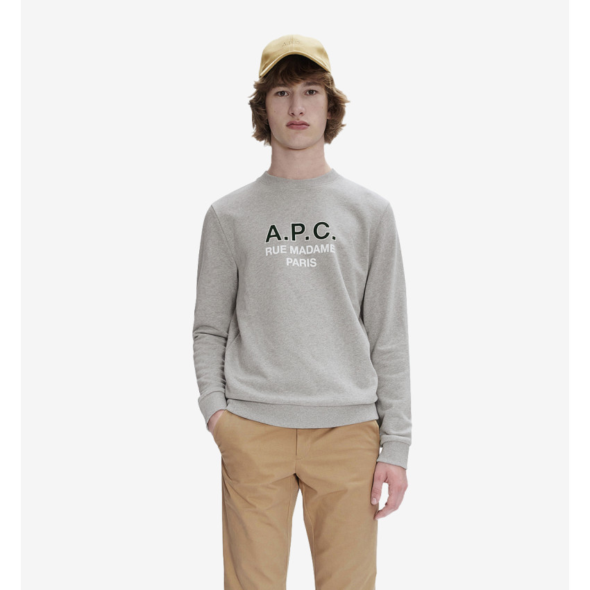 แฟชั่นลําลอง APC APC SWEAT MADAME H เสื้อสเวตเตอร์คอกลมแขนยาวยอดนิยมลําลอง