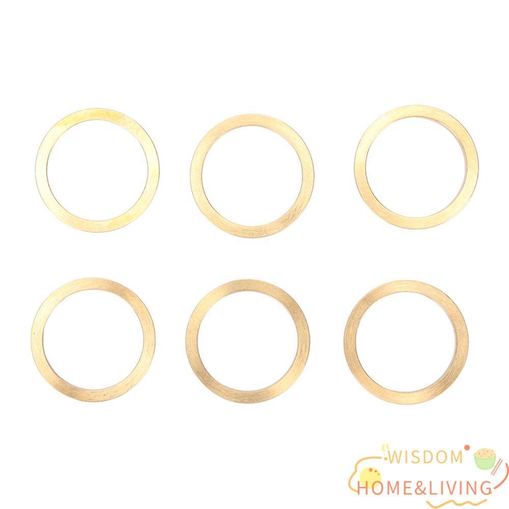 WISDOM 6 ชิ้น Nixie หลอด, แหวนทองแดงแหวน, Vintage Electronics IN 14 นาฬิกา DIY สําหรับใน 14 Nixie หล