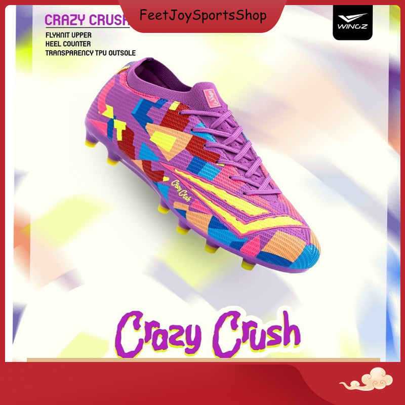 รองเท้าฟุตบอล WINGZ crazy crush (รองท็อป)