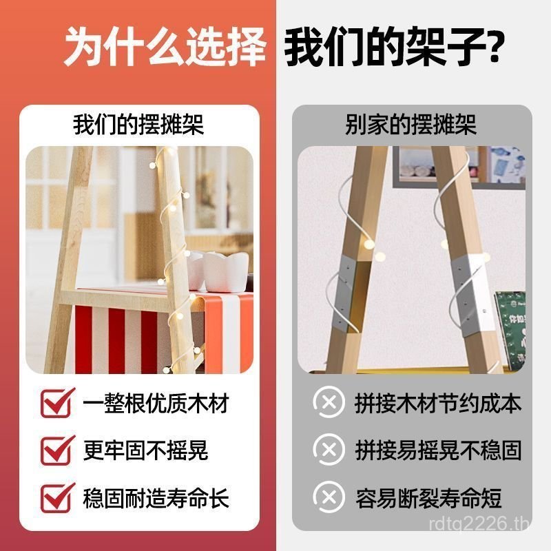 Stall Market Exhibition Red Rack Night Market Rack Net Rack Promotion WYSS