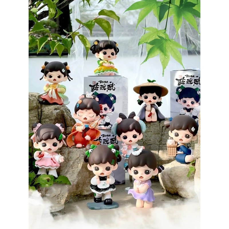 ของแท้รุ่นที่สาม Zora Zoraa Series Mystery Box TNTSPACE สินค้าใหม่ Baby zora3 รุ่นอินเทรนด์เล่นรูป