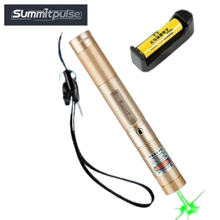 เลเซอร์แรงสูงแสงเขียว Laser303+ถ่านชาร์จ6800mAh+เครื่องชาร์จ laser pointer เลเซอร์พกพา ระยะไกลสุดสว่าง200000 ม.