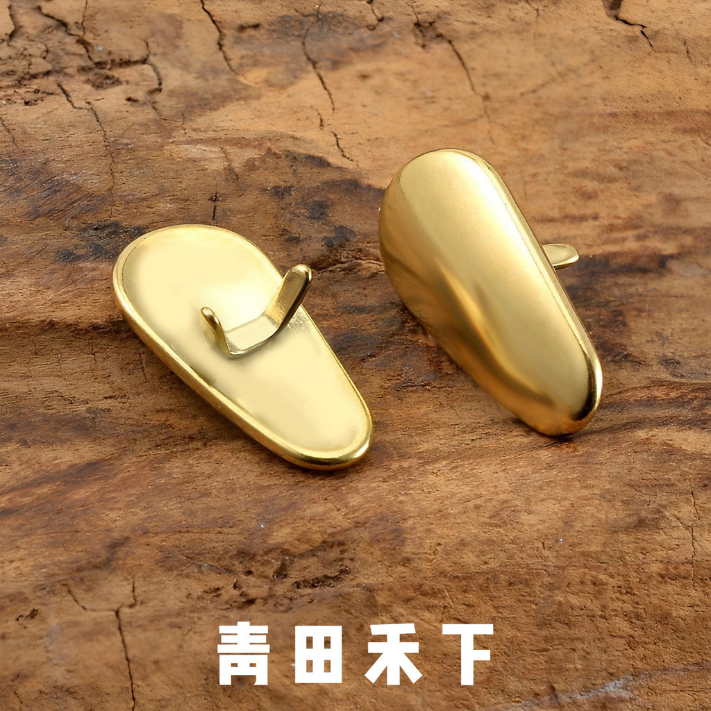 Zengyong Clip-On Glasses Pure Titanium Nose Pads Gold เหมาะสําหรับ MADNESS YP Nose Pads Ray-Ban Clip