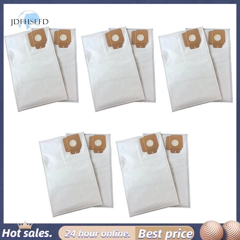 jdfhsffd10ชิ้นเครื่องดูดฝุ่นกระเป๋าเข้ากันได้สําหรับ CV30/1 CV38/1 CV48/2 NSS ผ้าสังเคราะห์ถุงกรองเป