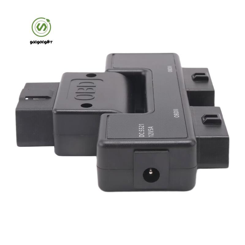 [gangong1kr]OBD2 หนึ่งแบ่งเป็นสอง Adaptor Cable Connector Adapter OBD อะแดปเตอร์ขยายลวด 16 Pin 16 Core Universal พร้อม Dc5521
