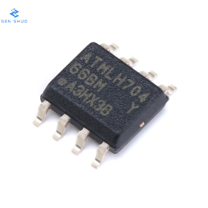 แพทช์ของแท้ 100% AT93C66B-SSHM-T SOIC-8 ชิป IC หน่วยความจําอนุกรมสามสาย EEPROM