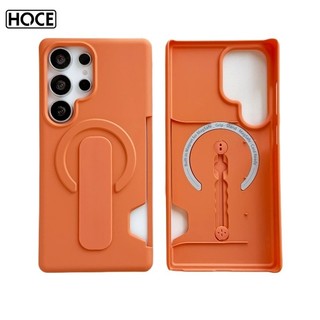 HOCE Hybrid Armor Card Slot เคสแม่เหล็กกันกระแทกสําหรับ Samsung Galaxy S26 S25 S24 Plus Ultra Silicone Grip Holder Cover