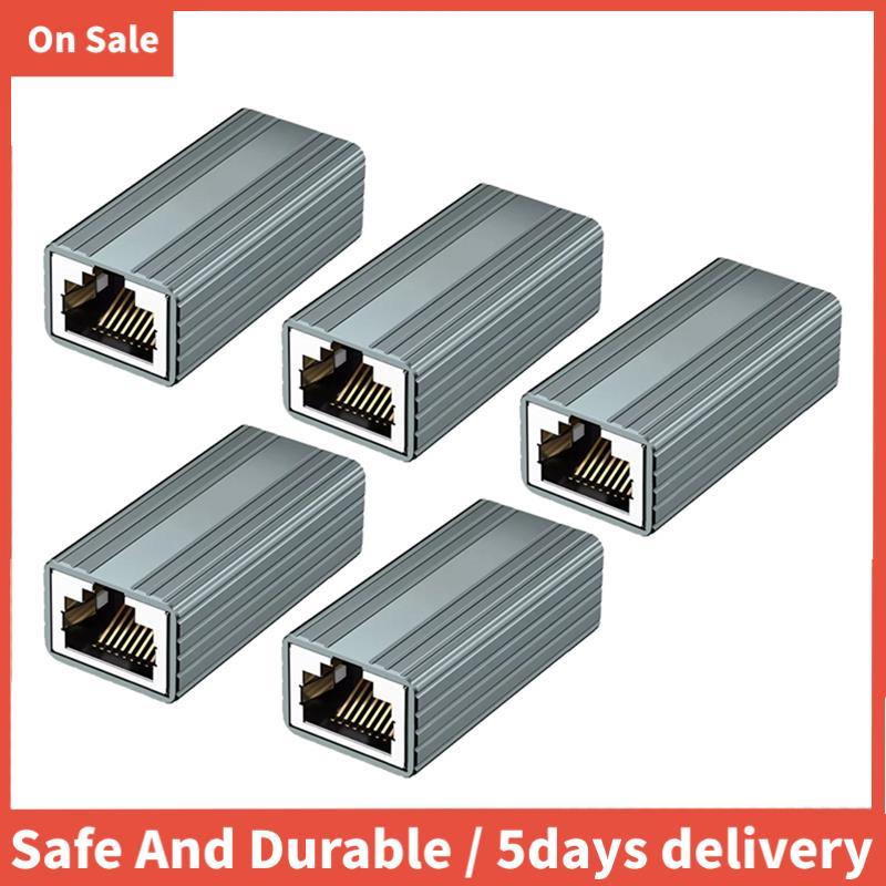 10Gbps RJ45 Connector Female to Female Gigabit Network Extender for Cat8 Cat7 Cat6 Cat5 Ethernet Cab