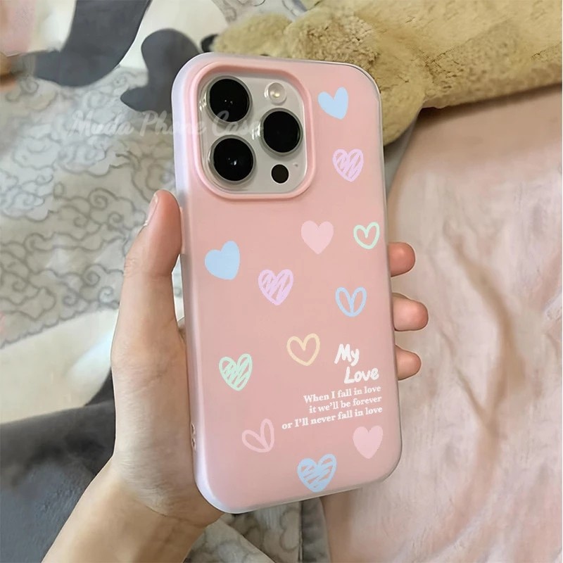 🌸Muda🌸ส่งจากไทย เคสโทรศัพท์มือถือ เคสไอโฟน กันกระแทก สําหรับ IPHONE 17 16 11 12 13 14 15PRO MAX 7Plu