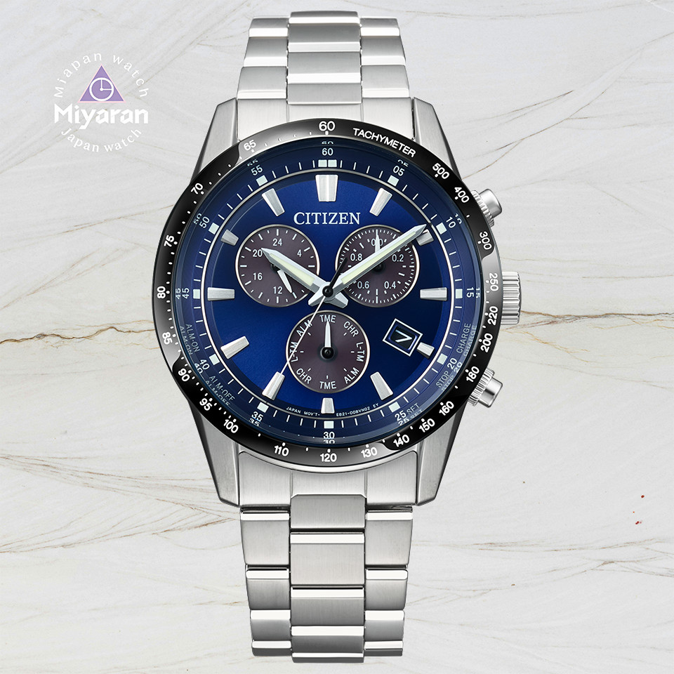 Citizen BL5614-59L Eco-Drive Chronograph E821 ตัวเรือนสแตนเลสสตีล กระจกคริสตัล วางจำหน่ายวันที่ 2025