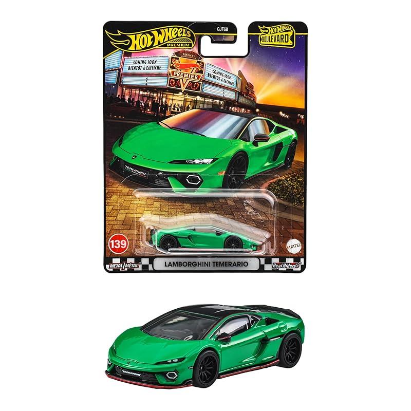 Hot Wheels Boulevard Lamborghini Countach Tempesta toy car mini car from 3 years old Green JBL09