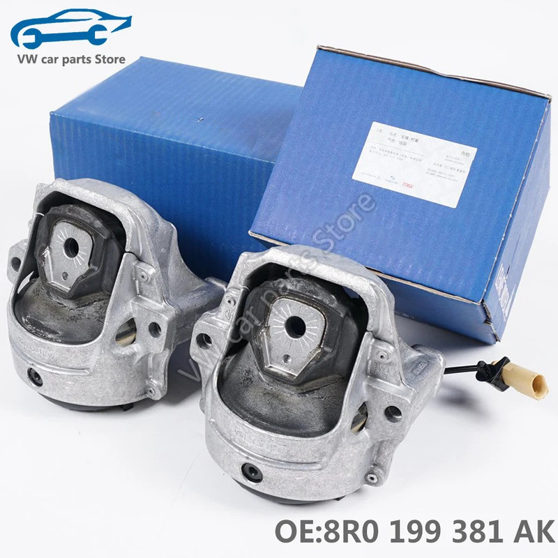 ใหม่ขวาและซ้ายเครื่องยนต์ Mount มอเตอร์สนับสนุนสําหรับ AUDI A4 A5 09-12 8R0 199 381 AL 8R0 199 381 E