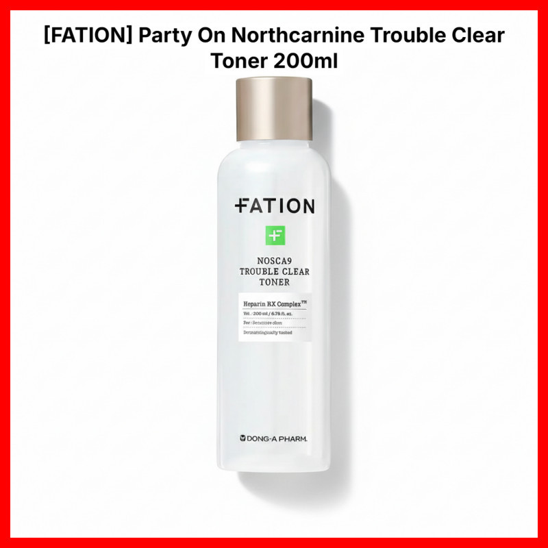 [FATION] Party On Northcarnine Trouble Clear Toner 200ml