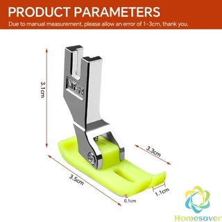 HS ตีนผีเย็บผ้ายืด ตีนผีไฟเบอร์ อย่างดี ใช้กับจักรอุตสาหกรรม 1 ชิ้น presser foot