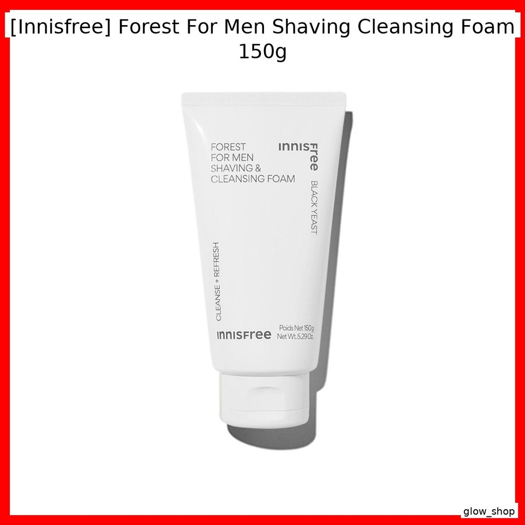 [Innisfree] Forest For Men Shaving Cleanser Foam 150g / Korean Shaving Foam / Invigorating Cleanse b