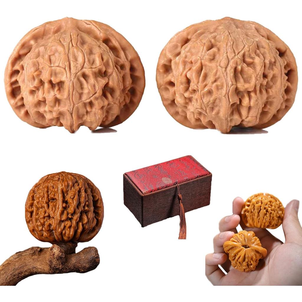 Walnuts Fidget, Walnuts Fidget - ลูกนวดมือวอลนัท, 2026 วอลนัทเหวินวานใหม่, สี่ทาวเวอร์ Hand Therapy 