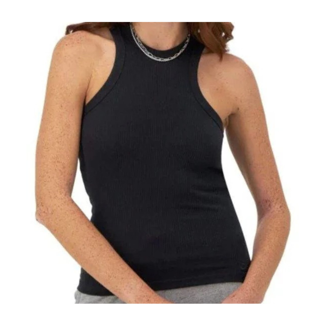 CHAMPION HIGH NECK RIBBED TANK เสื้อกล้ามผู้หญิง รูปที่ 3