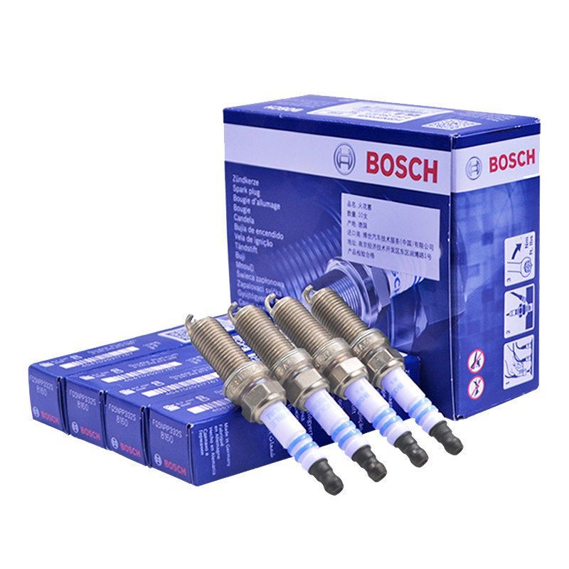 หัวเทียนอิตเทอเรียมคู่ Bosch สำหรับรถ Great Wall Haval H1, H2, H5, H6, C30, C50, M4 (เครื่องยนต์ 1.5