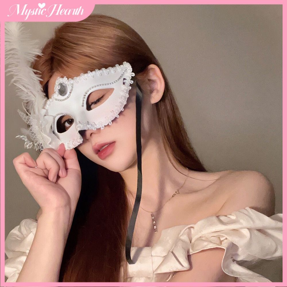 【COD】 หน้ากากเจ้าหญิงเวนิสสำหรับผู้ใหญ่ Wason Wason หน้ากากครึ่งหน้าเซ็กซี่สำหรับงานปาร์ตี้ หน้ากากข