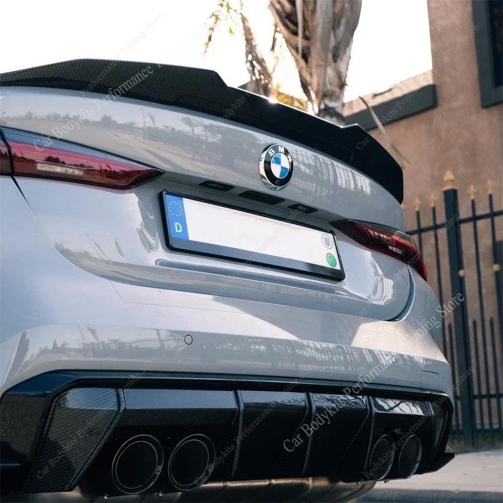 PSM สไตล์สปอยเลอร์ด้านหลังสําหรับ Bmw G22 G24 G26 G82 4 Series i4 420i 430i 430d M440i M4 Bodykit ด้