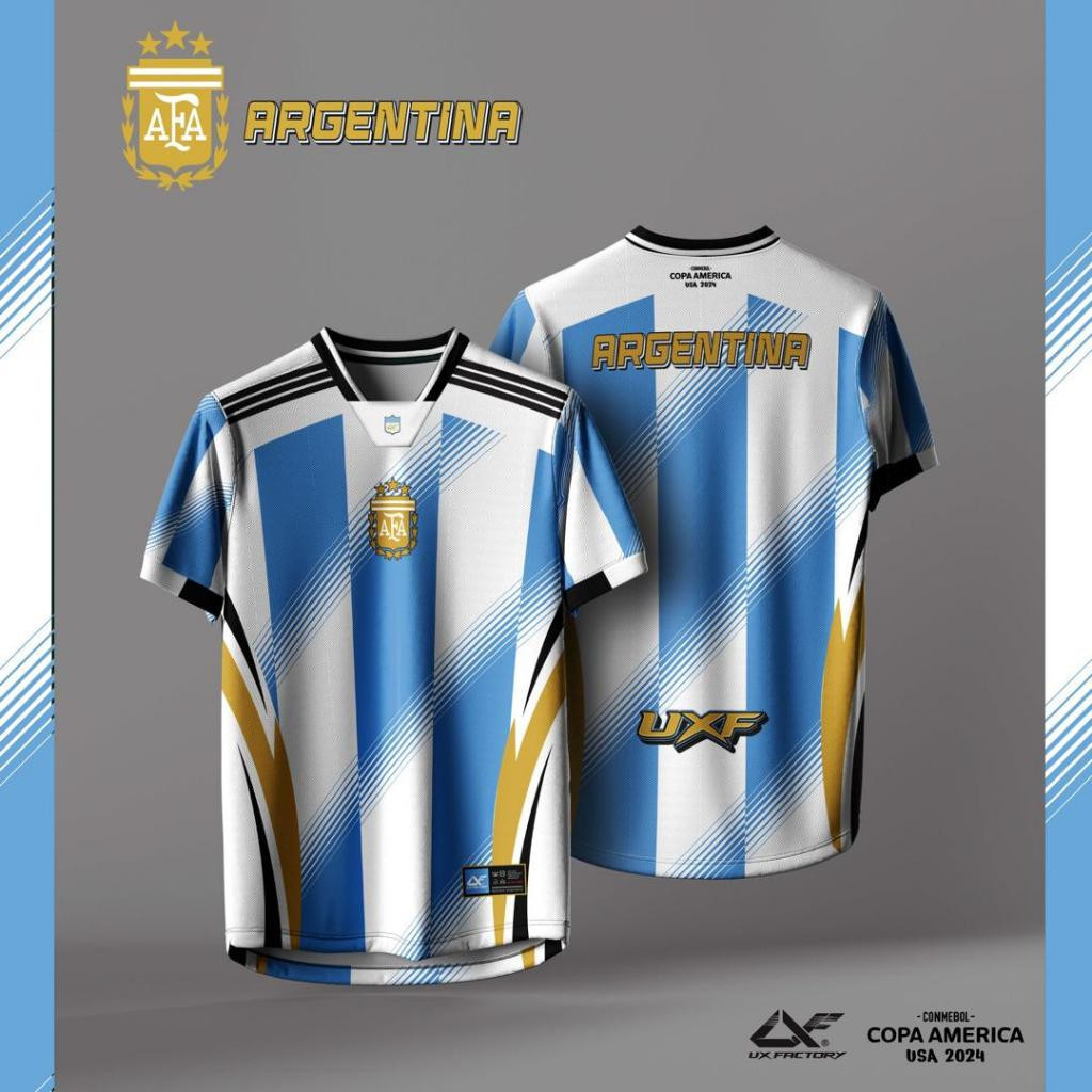 2026 ใหม่ UXFACTORY ARGENTINA JERSEY SUBLIMATION